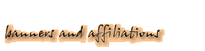 banners and affiliations
