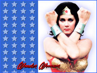 Lynda Carter as Wonder Woman wallpaper